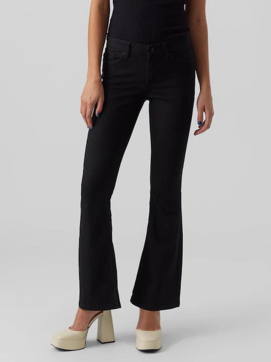 Vero Moda Women's Jeans Flared Black