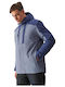 4F Herren Jacke Lässig Blau