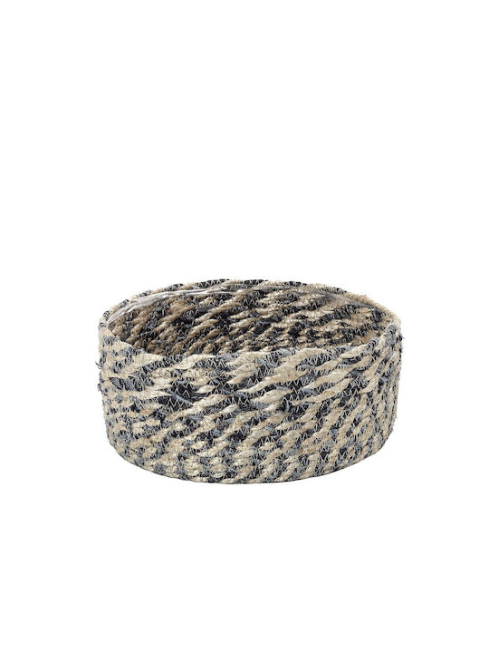 Espiel Brotkasten Korbweide Blau 30x30x13cm