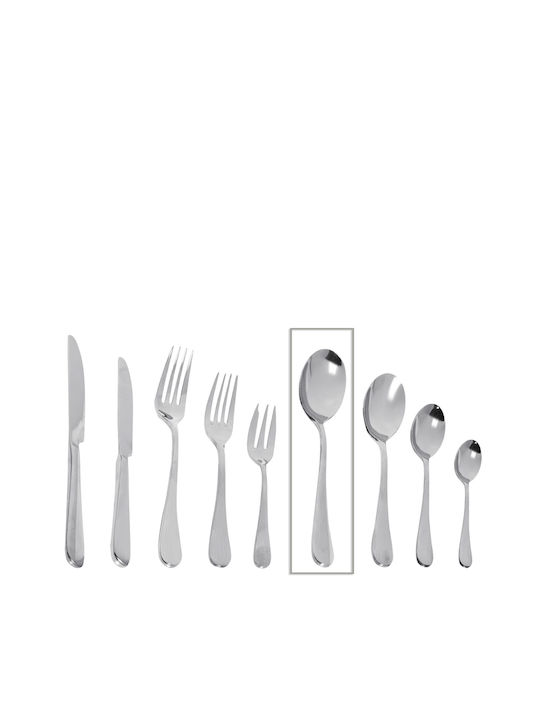 Espiel Benefit Löffelset Abendessen Edelstahl Silber 20.5cm 12Stück