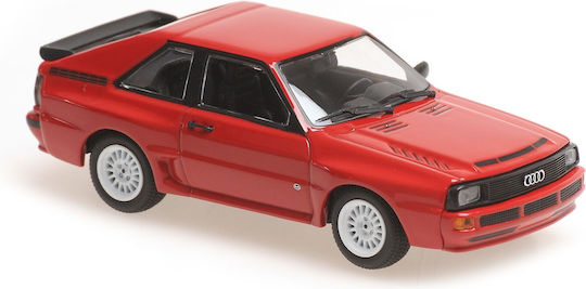 Minichamps Audi Φιγούρα Μοντελισμού Αυτοκίνητο Κόκκινη σε Κλίμακα 1:43