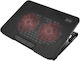 Savio COS-02 Pad De Răcire Pentru Laptop Până La 17.3" Cu 2 Ventilatoare