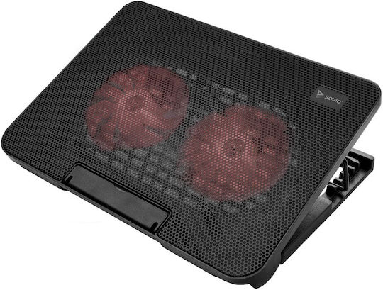 Savio COS-02 Pad De Răcire Pentru Laptop Până La 17.3" Cu 2 Ventilatoare