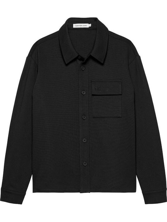 Kinder Hemd Langarm SCHWARZ