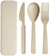 Cooking Utensil Set Beige