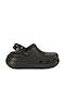 Crocs Classic Crush Γυναικεία Σαμπό Μαύρα