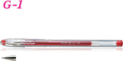 Pilot Πλαστικο Stift Gel 0.5mm mit Rot Tinte BL-G1-5R