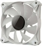 Darkflash Infinity 8 Case Fan 120mm με RGB Φωτισμό και Σύνδεση 4-Pin PWM Λευκό