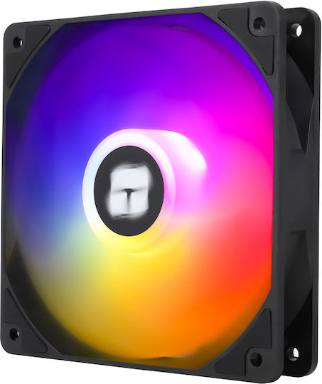 Thermalright TL-C12C-S Вентилатор за кутия 120mm (1550rpm / 66.17cfm) с ARGB осветление и свързване 4-изводна ШИМ