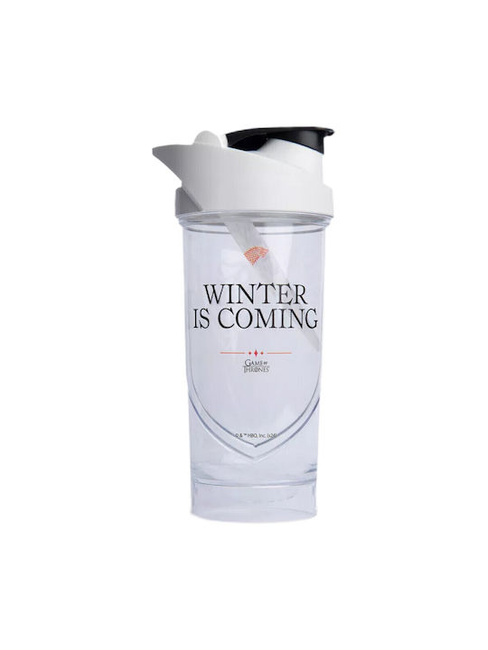 Shieldmixer Hero Pro Shaker Πρωτεΐνης 700ml Πλαστικό Λευκό