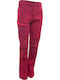 GTS Moda Italia Women's Hiking Long Trousers Pink