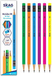 Skag Pencil HB Set with Eraser 12pcs