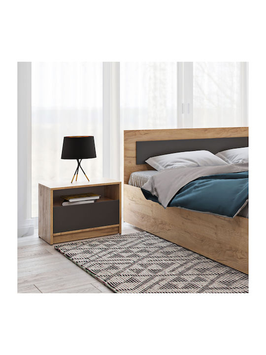 Nachttisch Viva Gray 50x36x41cm