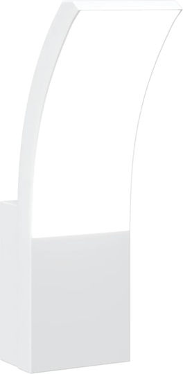 vidaXL Lumină de exterior montată pe perete LED IP54 9W cu Alb Cald Lumină 7x4.5x23εκ.