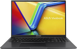 Asus Vivobook 16 F1605ZA-WS74 16" IPS (i7-1255U/16GB/512GB SSD + 16GB SSD - Solid State Drive/W11 Acasă) (Tastatură US)