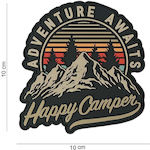 Happy Camper 101 Inc Black Sticker