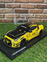 Solido Toy Car Nissan GT-R - Yellow