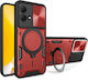 Techsuit Back Cover Red (Moto G84)