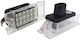 Φώτα Πινακίδας Led για Renault Megane / Laguna / Clio / Master 2τμχ