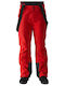 4F 4FWAW24TFTRM0756-62S Men's Trousers for Ski & Snowboard Red