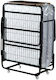 Folding Guest Bed Without Mattress Single Black 190x80x53cm