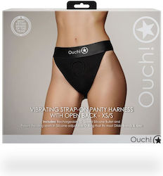 Strap-on Vibrating Strap-on Panty Harness Open ...