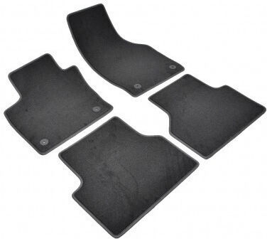 Umbrella Set Covorașe Față și Spate 8buc din Covor pentru Audi Q3 2011-2018 Negre