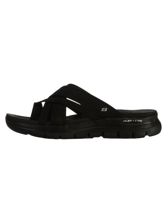 Skechers Flex Appeal Sandale dama în Negru Culoare