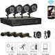 Sistem de Supraveghere 4 Camere Camere Supraveghere video 1080p cu Recorder DVR