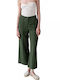 Mind Matter Pantaloni de damă Tesatura Pantaloni Green