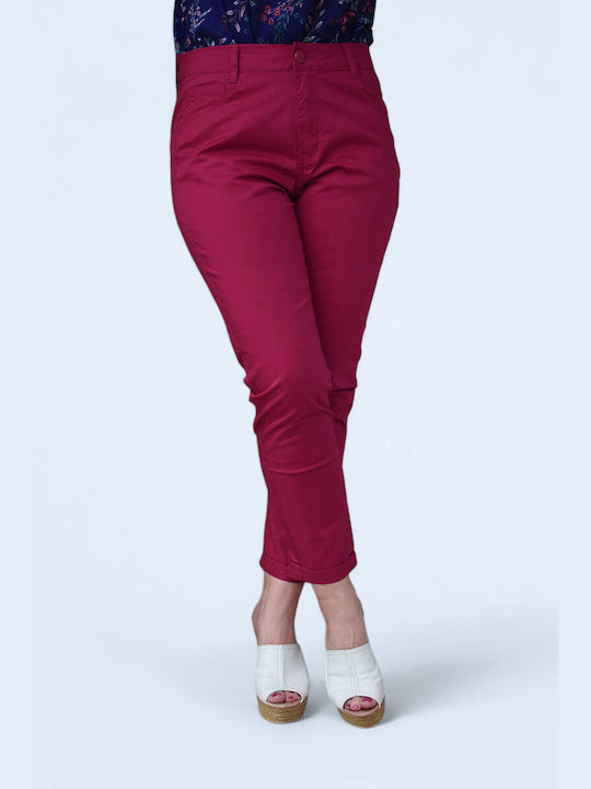 Raiden Damen Stoff Hose RED