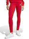 Adidas W 3s Leg Women's Legging High Waisted RED