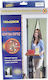 Sidirela Pet Friendly Mosquito Net Door with Velcro Magnetic Clasp Black 220x100cm