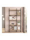 Βιβλιοθήκη Dusan Sepet Oak 87.5x30x175εκ.