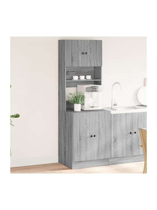 Kitchen Column Gray Sonoma 60x50x180cm