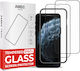 Amdetech 3D Tempered Glass 2buc (iPhone 11 Pro Max)
