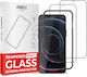 Amdetech 3D Tempered Glass 2buc (iPhone 12 / 12 Pro)