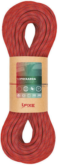 Fixe C000986070 Δυναμικό Σχοινί Ορειβασίας με Μήκος 70m Κόκκινο