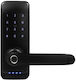 Eura Electronic Lock with Bluetooth Connectivity Black