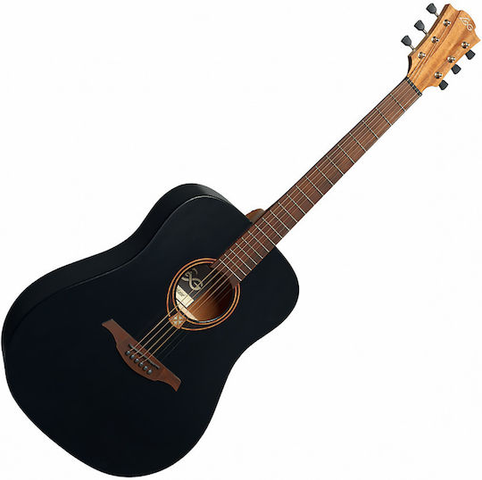 Lag Ακουστική Κιθάρα Dreadnought Black