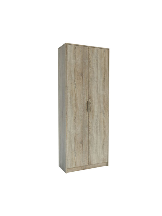 Milen Δίφυλλη Ντουλάπα Σονόμα 72.3x33.5x185.2cm
