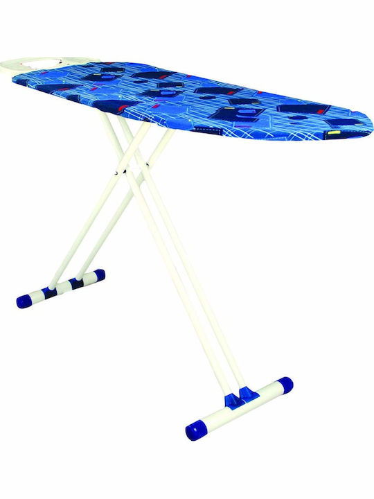 Sidirela Maxima Ironing Board for Steam Iron Foldable Blue 125x44cm