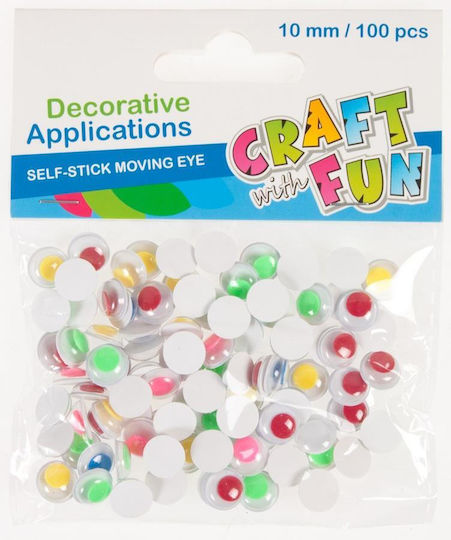 Craft with Fun Mărgele Mate Artizanale 100buc 10mm