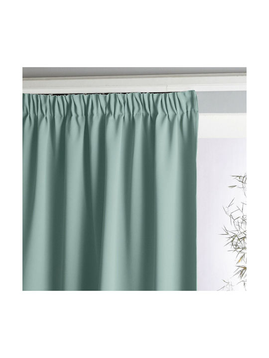 La Redoute Interieurs Vorhang mit Bleistiftfalten Grün 324215381_2636_80 140x350cm