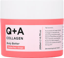 Q+A Natural Skincare Butter Body 200ml