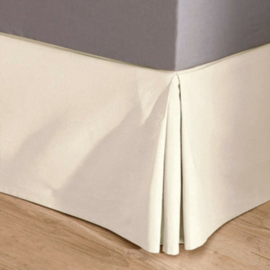La Redoute Interieurs Κάλυμμα Βάσης Κρεβατιού Λευκό 180x200cm