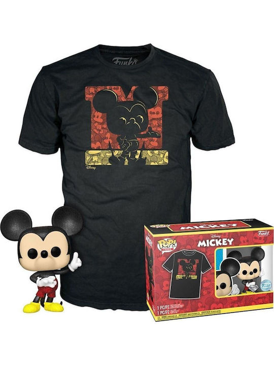 Funko Поп! Tees Disney: Disney - Mickey Mouse (Голям размер) (Диамантена колекция) (XL) Специално издание
