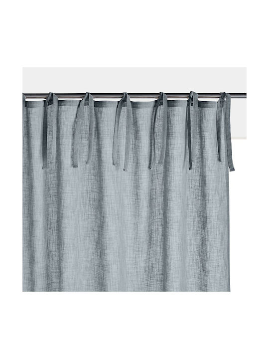 La Redoute Interieurs Perdea cu Bretele Albastră 350097814_10499_80 140x350cm