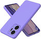 Back Cover Silicone Lilac (Honor X7a)