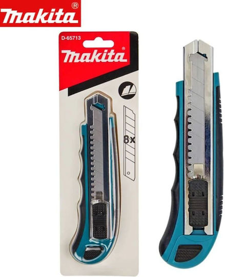 Makita Cuțit pliant cu Plastic Corp și Lățime Lamă 18mm